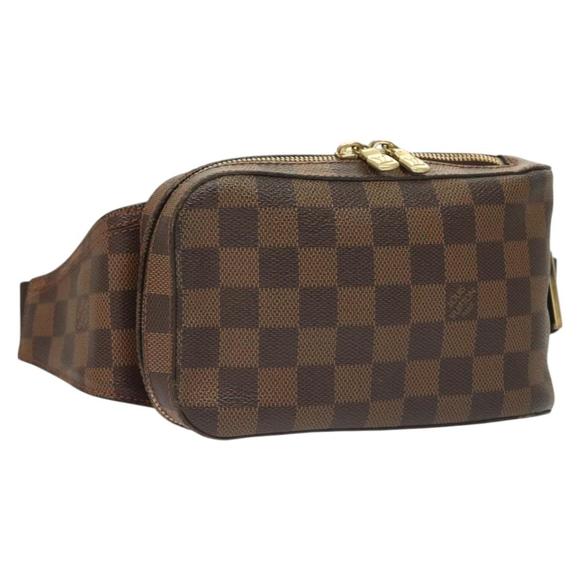 Louis Vuitton Geronimo Brown Canvas shoulder - Picture 1 of 10